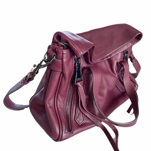 Aimee Kestenberg Burgundy Satchel - Picture 3 of 5